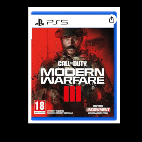 Call of Duty Modern Warfare III or Cash Alternative