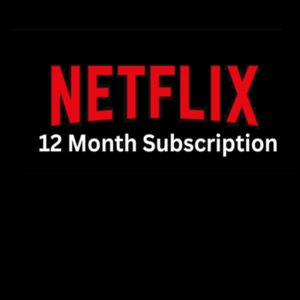 12 Month Subscription to Netflix or Cash Equivalent!