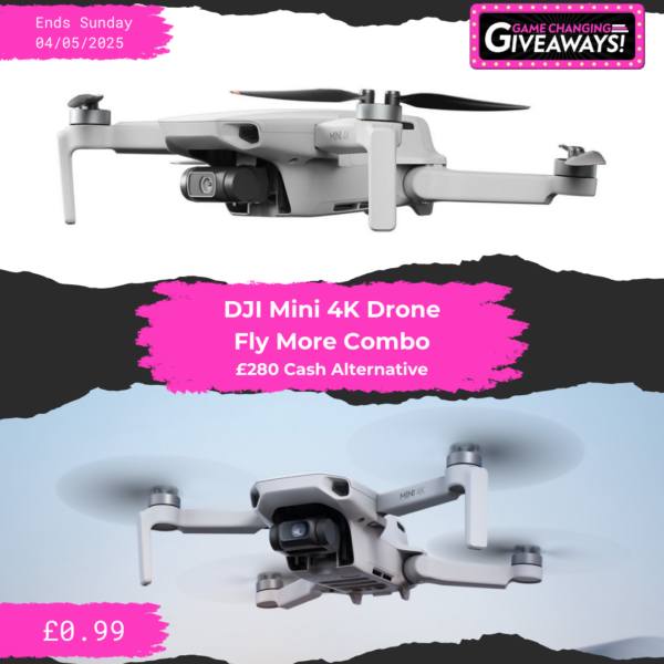 DJI Mini 4K Drone Fly More Combo