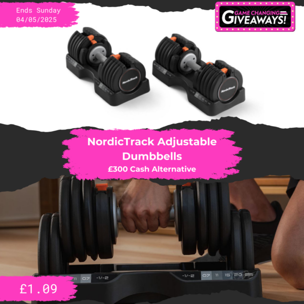 NordicTrack Adjustable Dumbbells