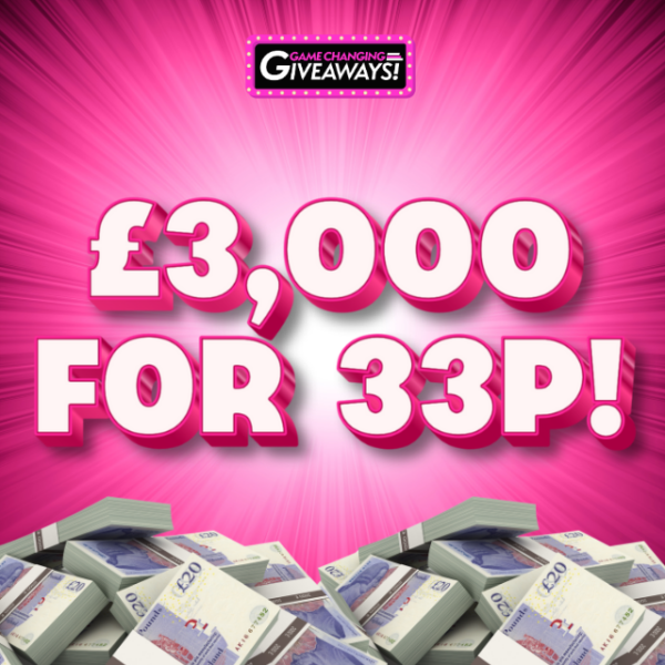 £3k for 33p