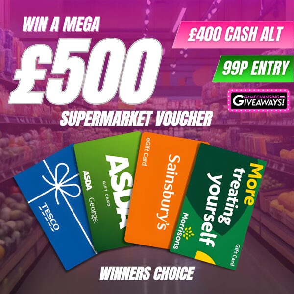 £500 Supermarket Shopping Voucher