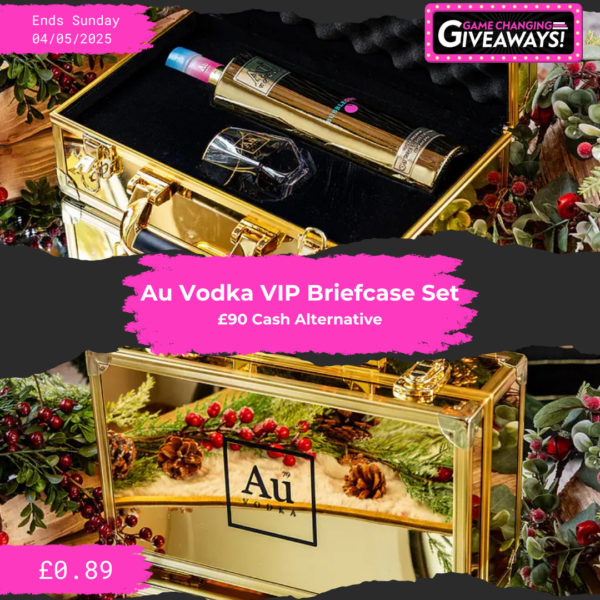 Au Vodka VIP Briefcase Set