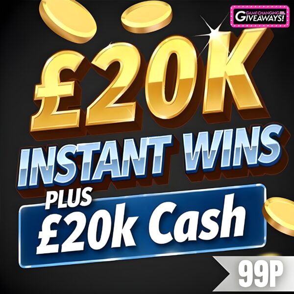 20/20 - £20k CASH + £20k Instant Wins