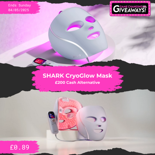 Shark CryoGlow Under-Eye Cooling & LED Anti-Ageing & Blemish Repair Mask