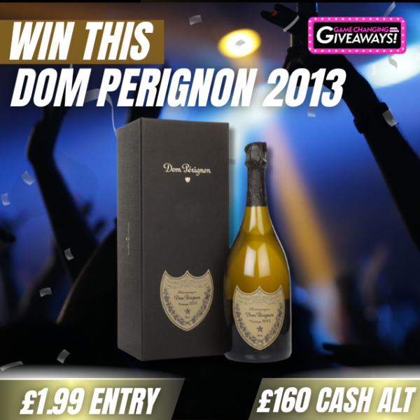 Dom Pérignon 2013 or £160 Cash Alt