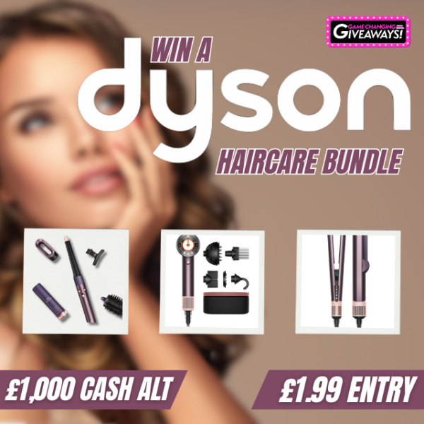 Dyson Haircare Bundle or £1,000 Cash Alt