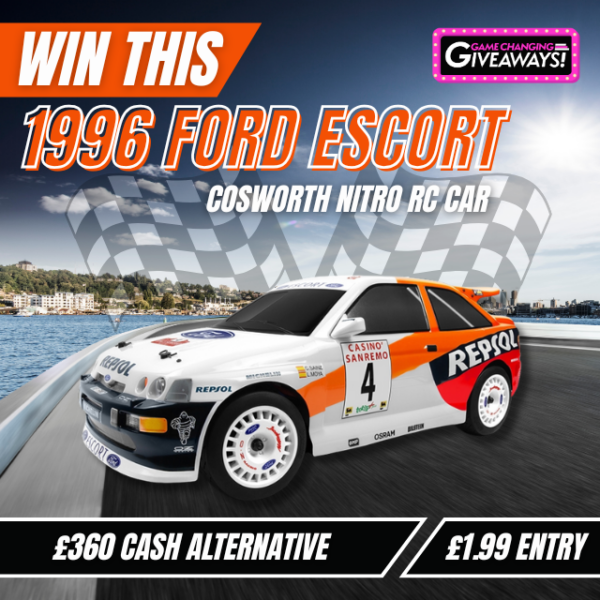HPI Ford Escort RS Cosworth Nitro RC Car or £360 Cash Alt