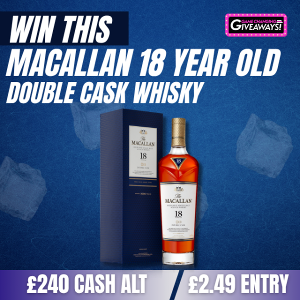 Macallan 18 Year Old Double Cask Whisky (2023) or £240 Cash Alt