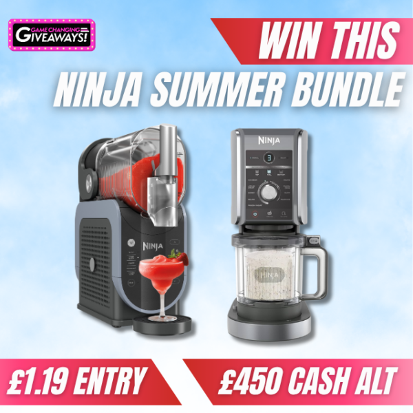 Ninja Summer Bundle or £450 Cash Alt