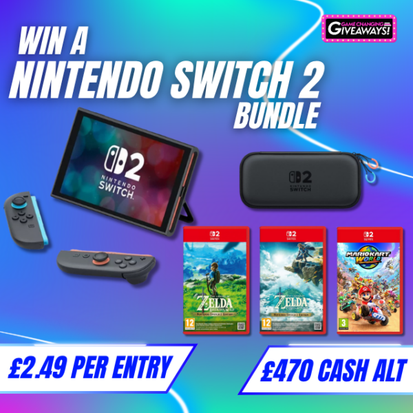 Nintendo Switch 2 Bundle or £470 Cash Alt