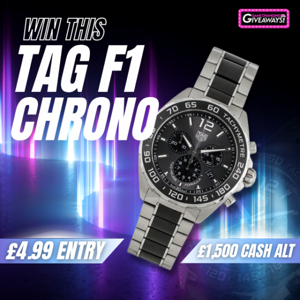 TAG Heuer Formula 1 Chronograph or £1,500 Cash Alt