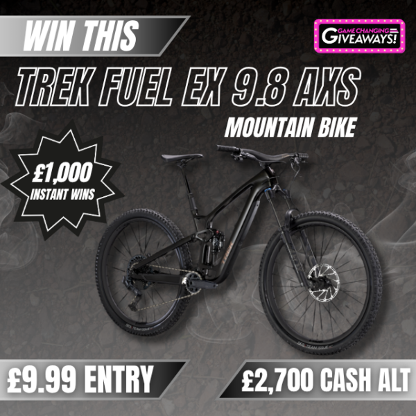 Trek Fuel EX 9.8 AXS Mountain Bike + £1,000 Instant Wins