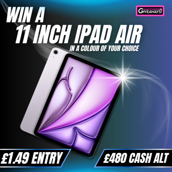iPad Air or £480 Cash Alt