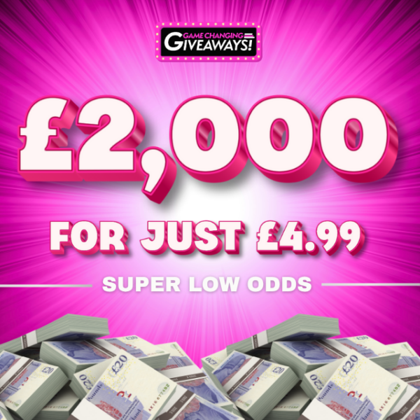 £2,000 for £4.99 – Super Low Odds