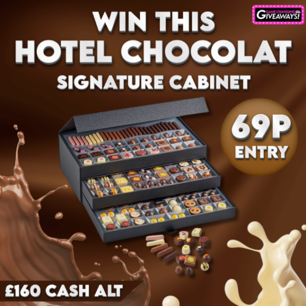 Hotel Chocolat Signature Cabinet or £160 Cash Alt