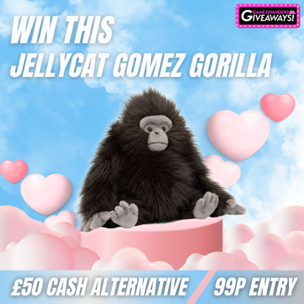 Jellycat Gomez Gorilla or £50 Cash Alt