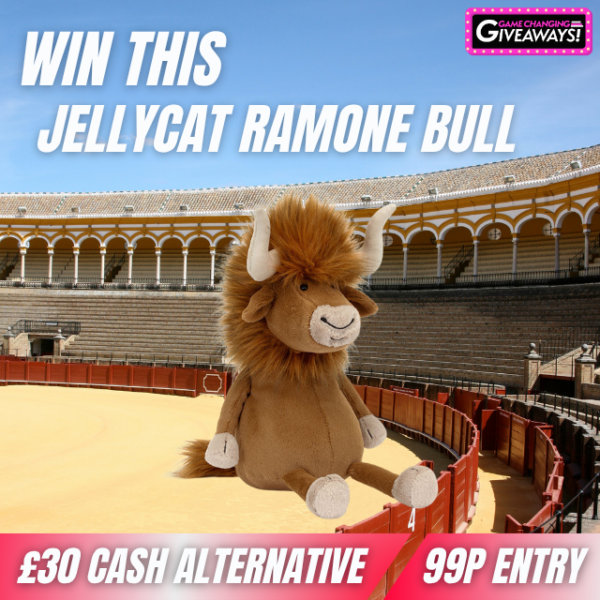 Jellycat Ramone Bull or £30 Cash Alt