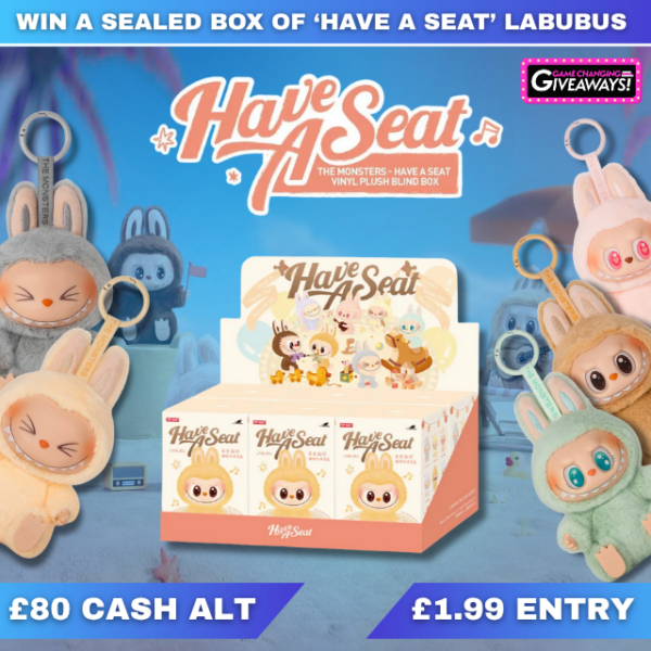 Labubu Have a Seat (box set) or £80 Cash Alt