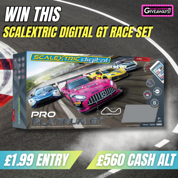 Scalextric Digital - ARC PRO Pro Platinum GT Race Set or £560 Cash Alt