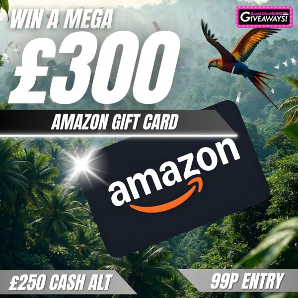 £300 Amazon Gift Card or £250 Cash alt