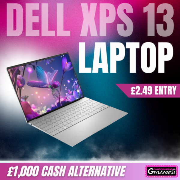 Dell XPS 13 Laptop or £1,000 Cash alt