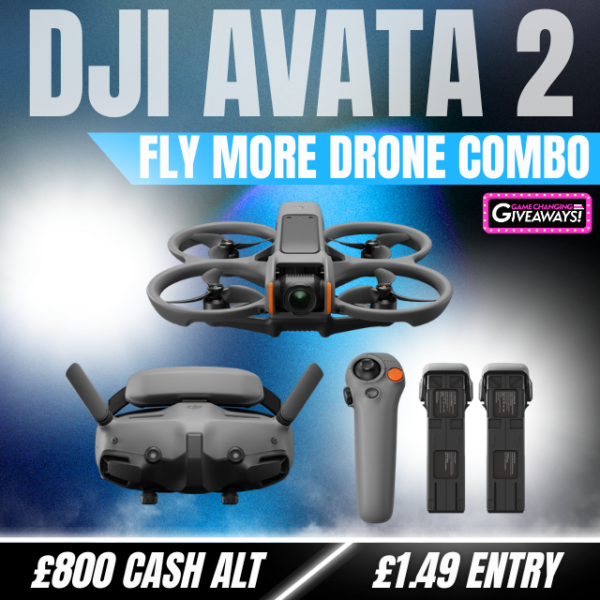 DJI Avata 2 Fly More Drone Combo or £800 Cash alt