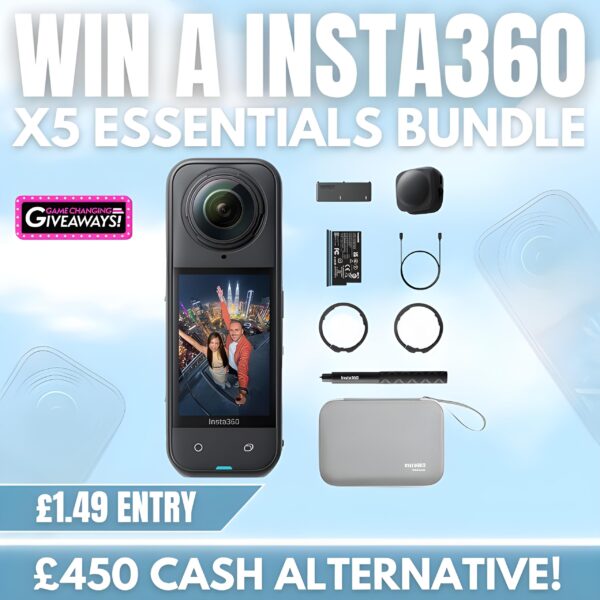 Insta360 X5 Essentials Bundle or £450 Cash alt
