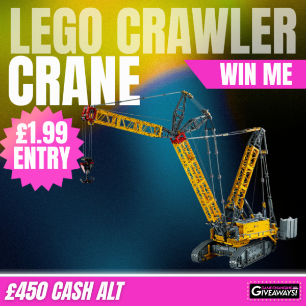 Lego Crawler Crane or £450 Cash alt
