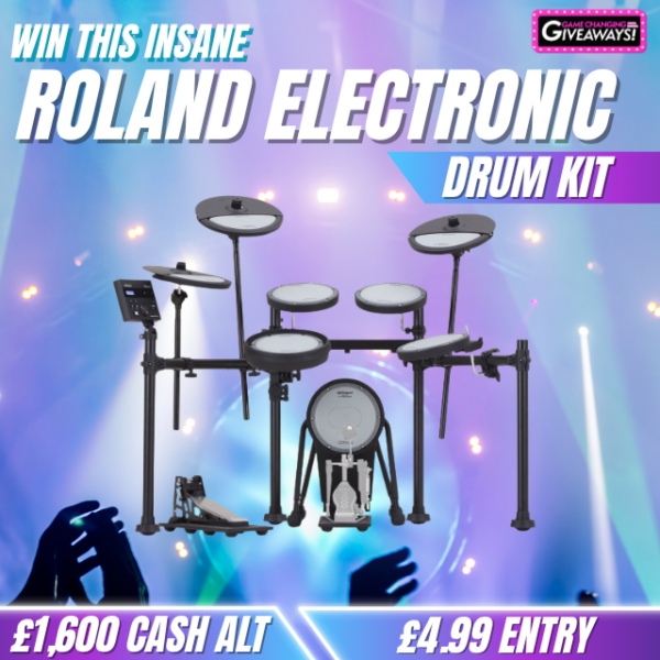 Roland Electronic Drum Kit or £1,600 Cash alt