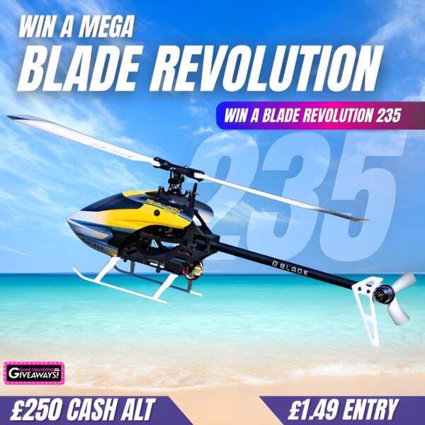 Blade Revolution RC Helicopter or £250 Cash alt