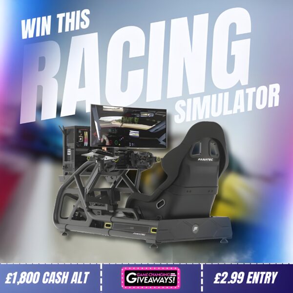 3XS Apex Racing Simulator or £1,800 Cash alt