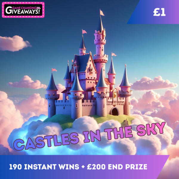 Castles In The Sky - Cash Instant Wins + £200 End Prize