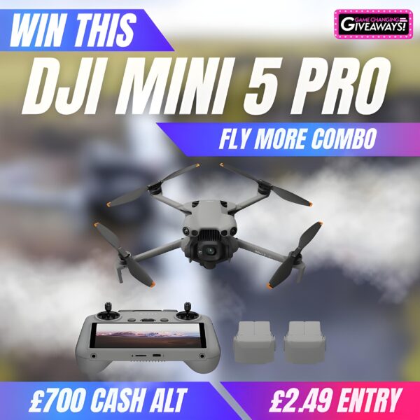 DJI Mini 5 Pro or £700 Cash alt
