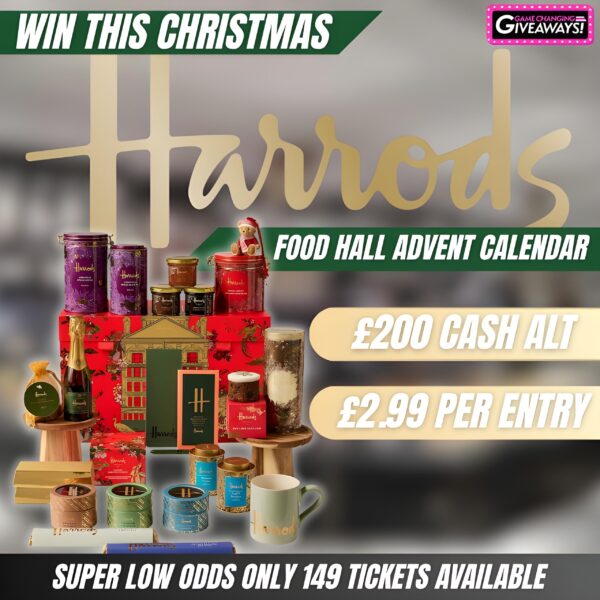 Harrods Food Hall Advent Calendar or £200 Cash alt