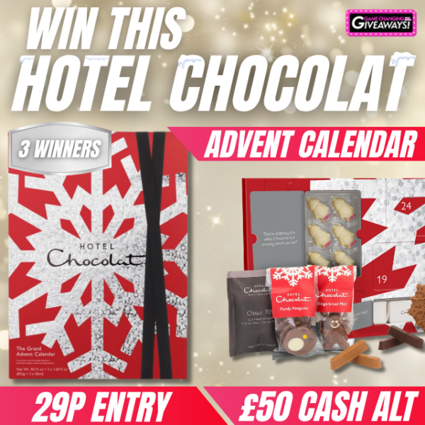 Hotel Chocolat Grand Advent Calendar - 3 Winners