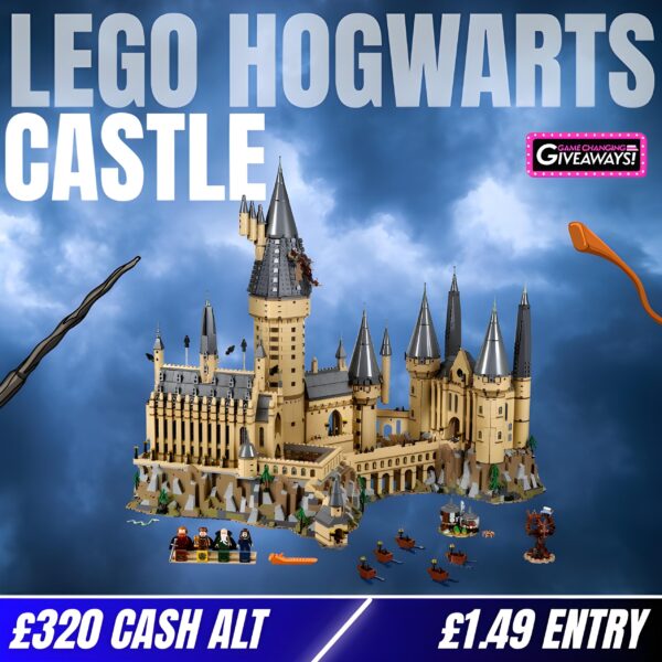 Lego Hogwarts Castle or £320 Cash alt