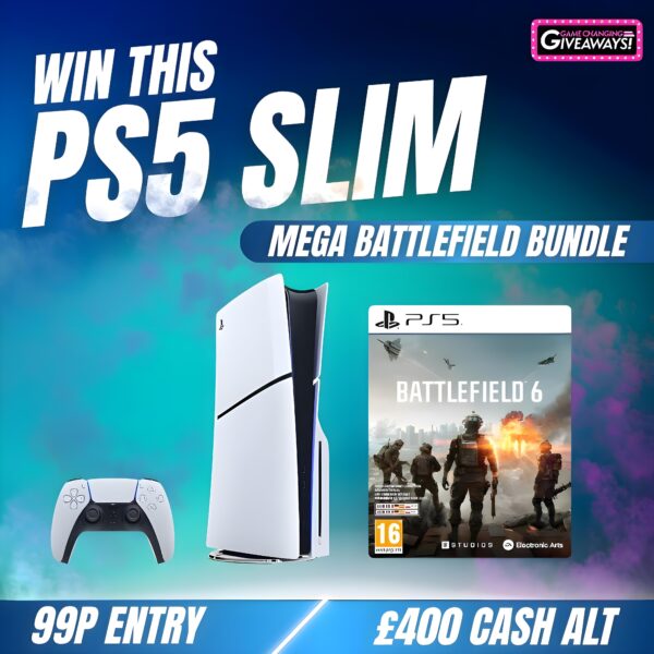 PS5 Slim + Battlefield 6 or £400 Cash alt