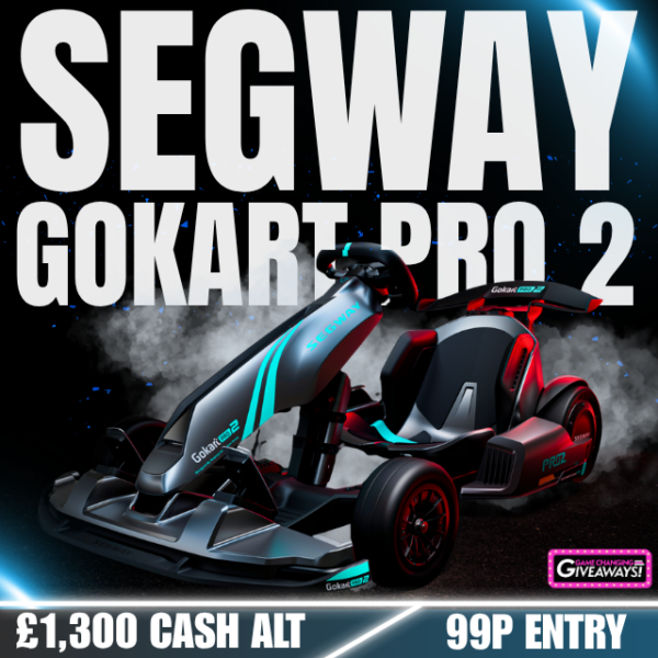 Segway GoKart Pro 2 or £1,300 Cash alt