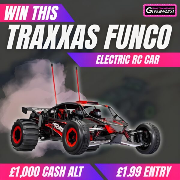 Traxxas Funco or £1,000 Cash Alt