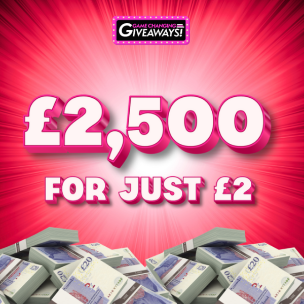 £2,500 Cash for £2