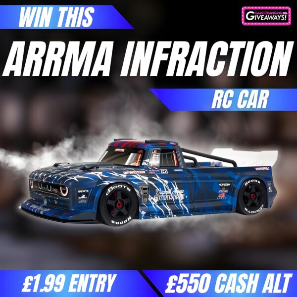 Arrma Infraction 6S BLX RC Car or £550 Cash alt