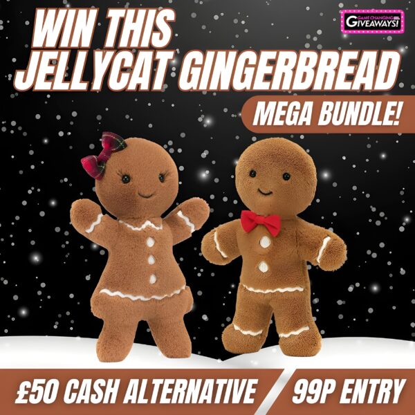 Jellycat Gingerbread Bundle or £50 Cash alt