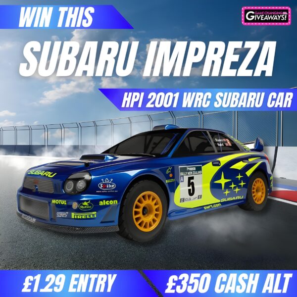 HPI 2001 WRC Subaru Impreza Nitro RC Car or £350 Cash alt