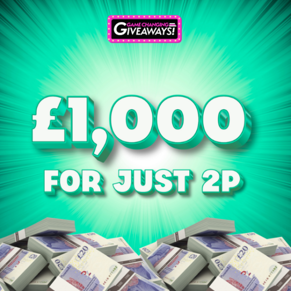 £1,000 Cash for 2p