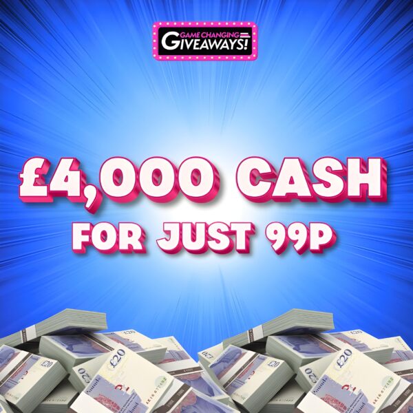£4,000 Tax Free Cash for 99p