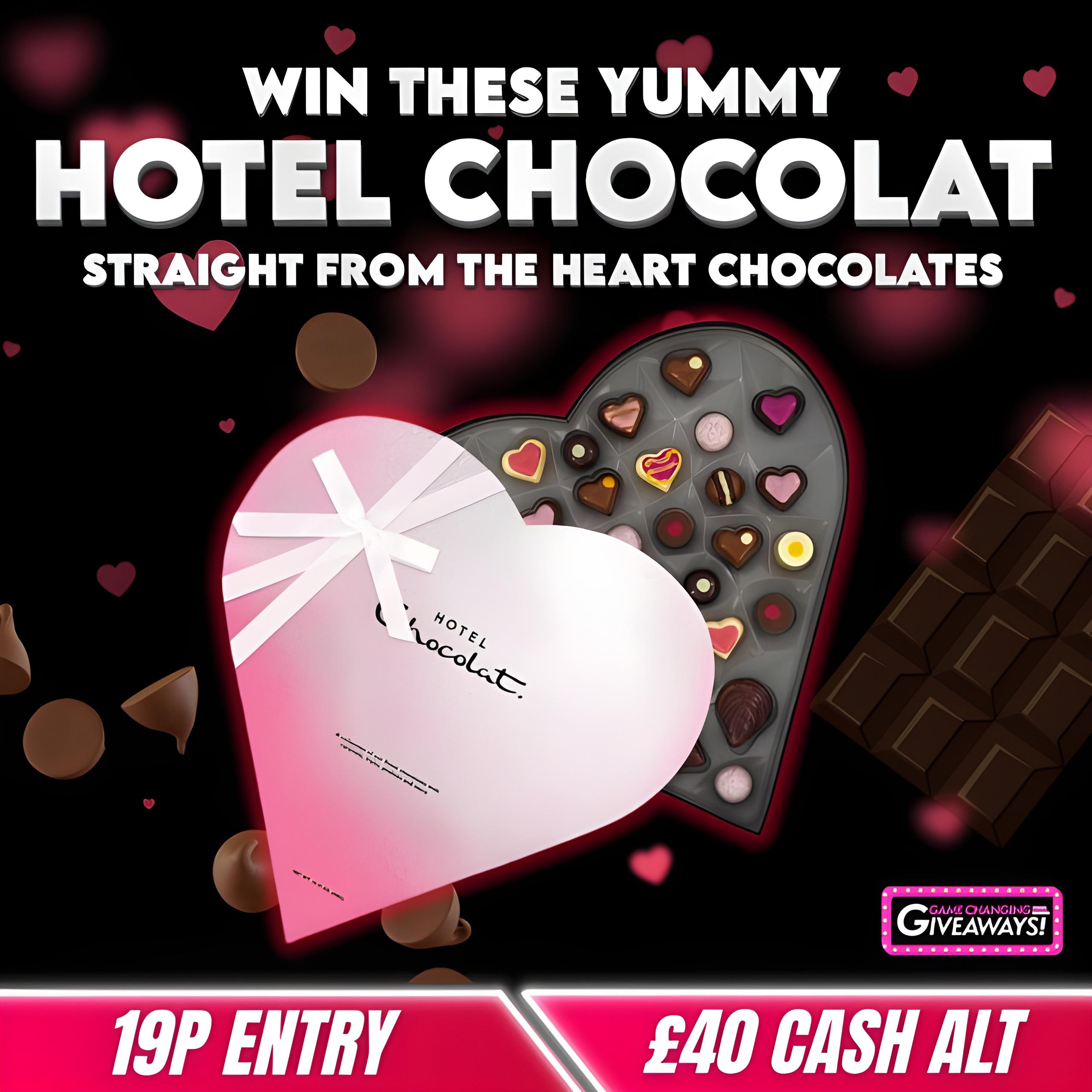 Hotel Chocolat Straight From The Heart Chocolates or £40 Cash alt