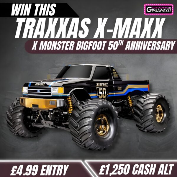 Traxxas X-Maxx X-Monster Bigfoot 50th Anniversary or £1,250 Cash alt