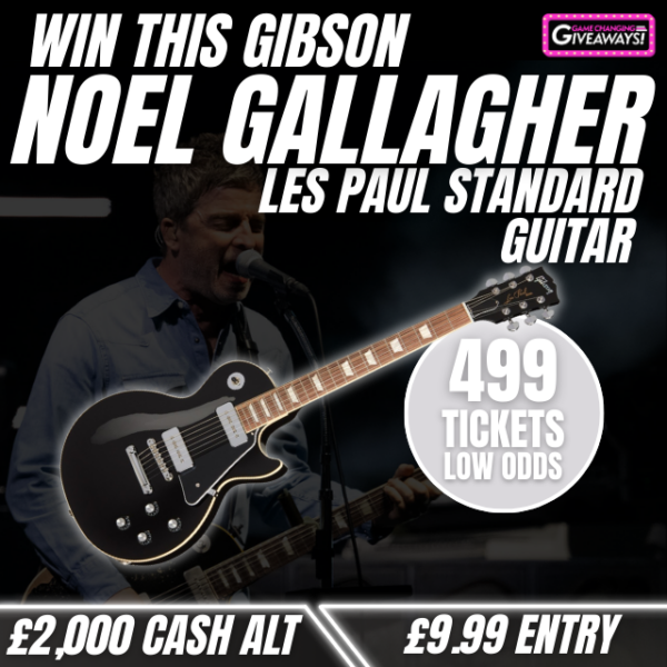 Gibson Noel Gallagher Les Paul Standard or £2,000 Cash alt
