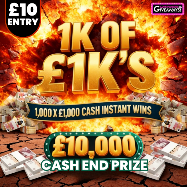 1k of £1k's - £1m Prize Pool + £10,000 Final Prize